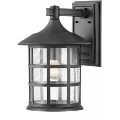 Elstead Lighting Freeport Außenwandleuchte 1x60 W schwarz HK-FREEPORT2-L-TBK