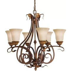 Elstead Lighting Sonoma Valley Pendelleuchte 6x60 W FE-SONOMAVALLEY6
