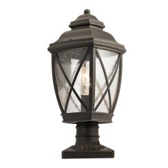 Elstead Lighting Tangier Stehleuchte für den Außenbereich 1x60 W braun KL-TANGIER3-M