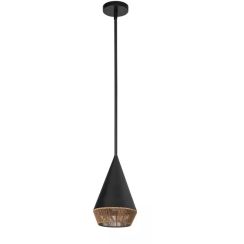 Elstead Lighting Daphne Deckenlampe 1x60 W schwarz ALM-DAPHNE-P-S-MB