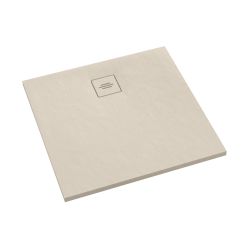 Schedline Protos Cashmere Stone Rechteckige Duschwanne 90x90 cm beige 3SP.P2K-9090/PK/ST-M1/PK/ST