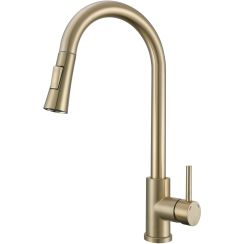 Ruvetti Edera Küchenarmatur Stehend gold/altgold 1003PVDCH