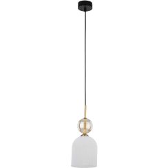 TK Lighting Sophia Cognac White Pendelleuchte 1x10 W weiß-gold 11020