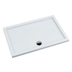 Schedpol Caspar Rechteckige Duschwanne 120x70 cm weiß 3.2251