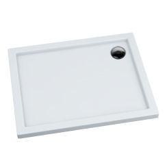 Schedpol Caspar Rechteckige Duschwanne 110x80 cm weiß 3.2243